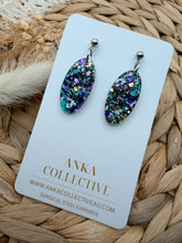 Load image into Gallery viewer, Riviera Dangle Glitter Earrings

