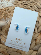 Kingfisher Stud Earrings