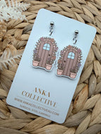 Cottage Door Dangle Earrings