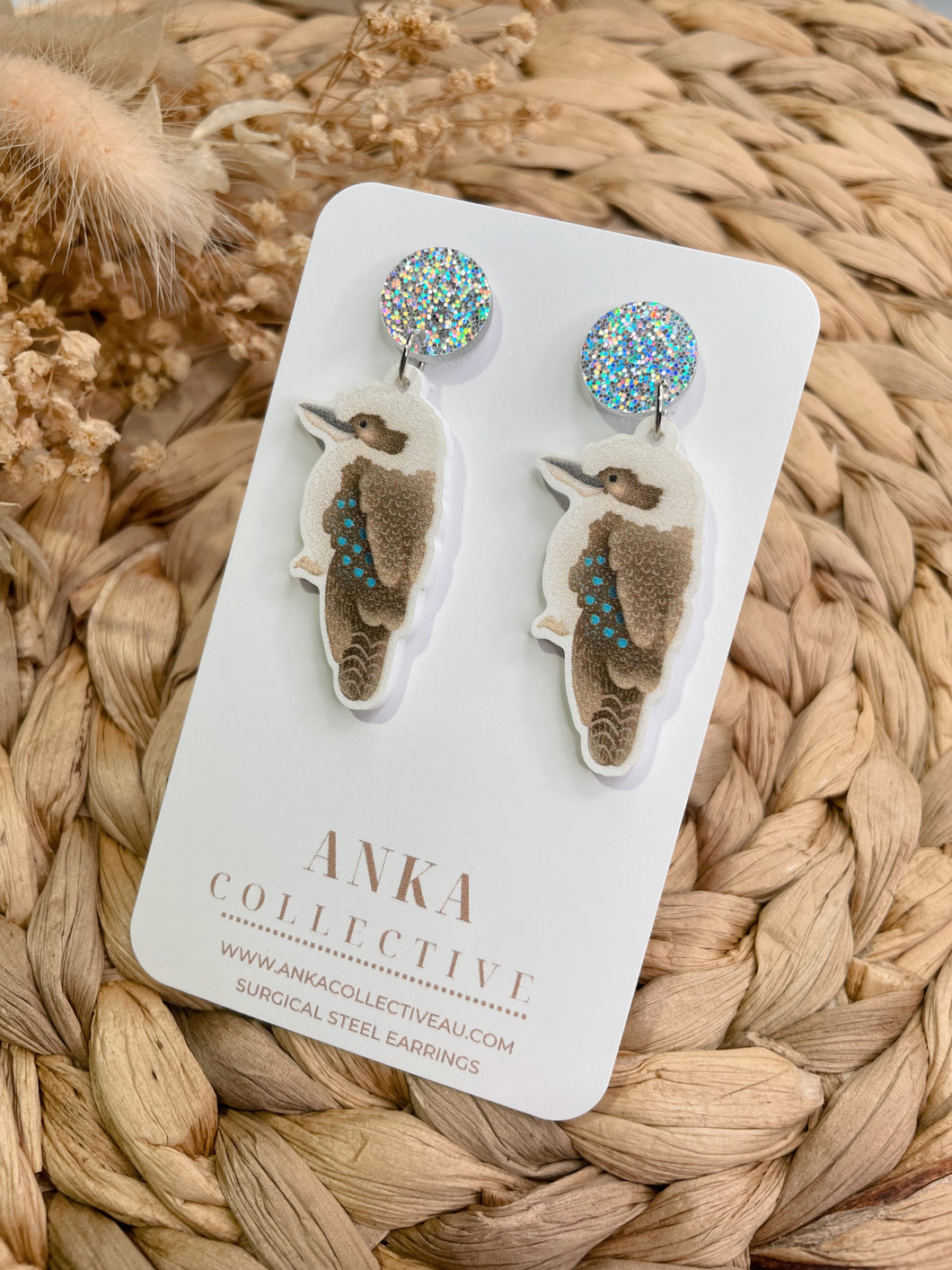 Kookaburra Dangle Earrings