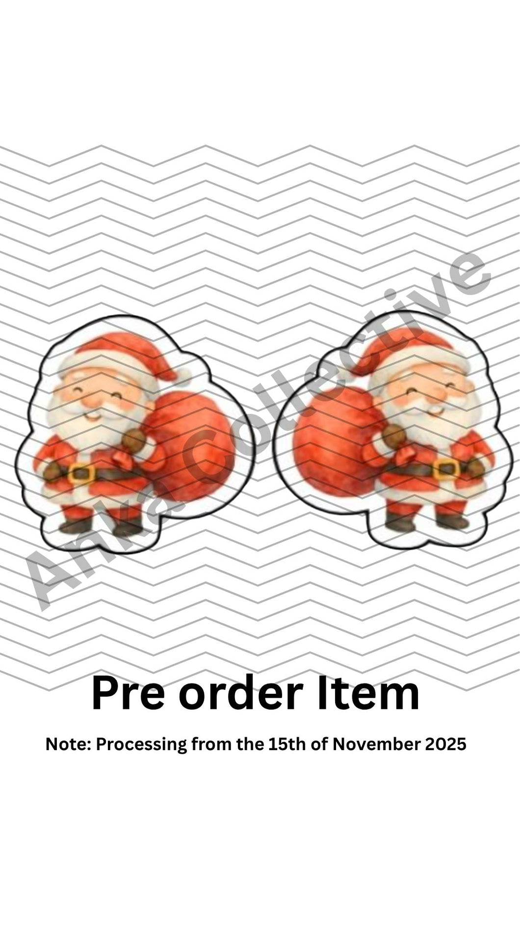 Santa Sack Stud Earrings