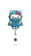Surgical Kitty Badge Reel