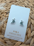 Knitting Stud Earrings