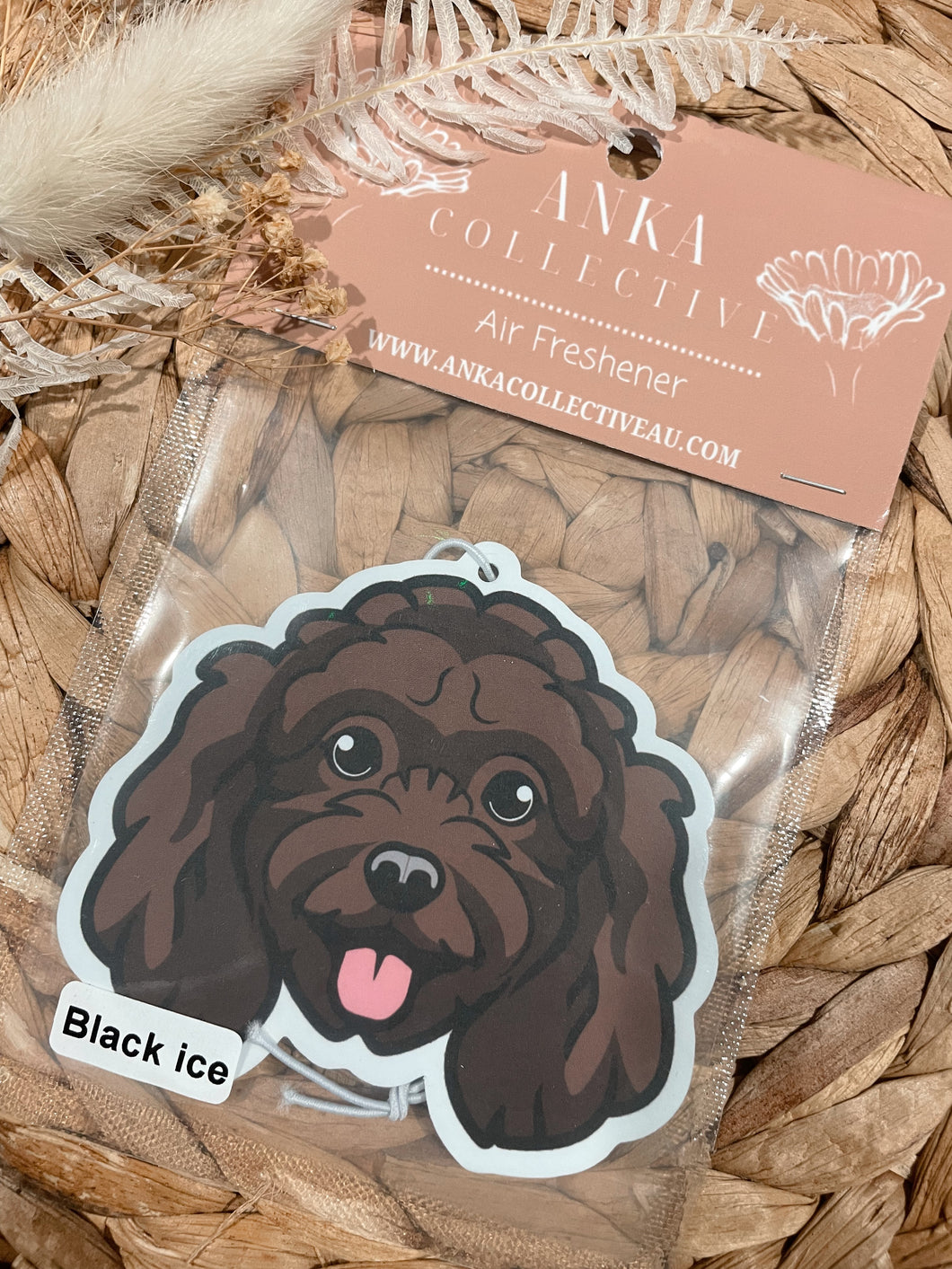 Mini Poodle Chocolate Air Freshener