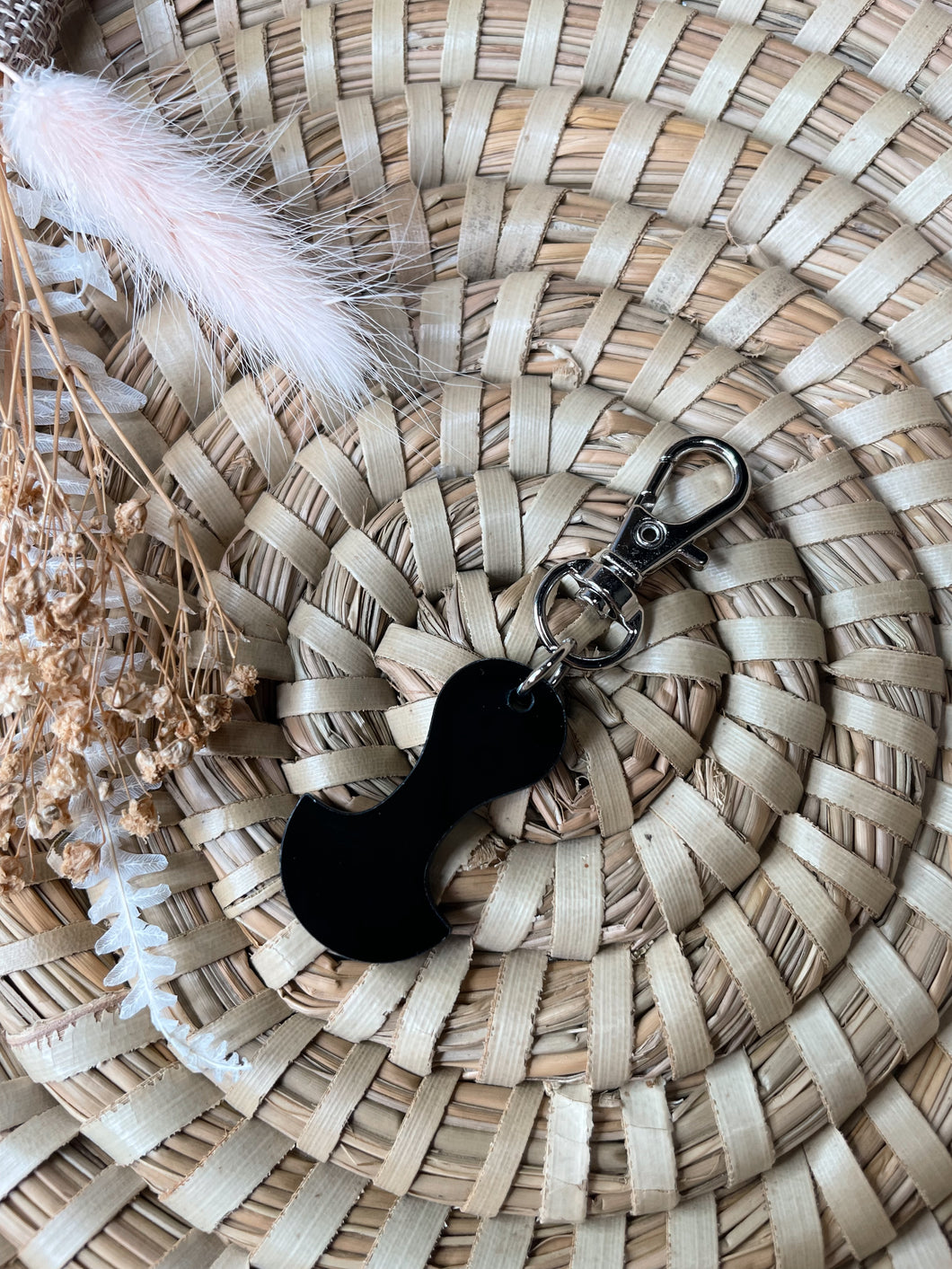 Simple Black Trolley Token