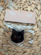 Black Cat Keychain