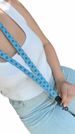 Dripping Smileys Unisex Fabric Lanyard