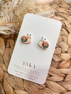 Snail Stud Earrings