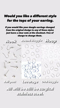 Load image into Gallery viewer, Samoyed Dangle Earrings

