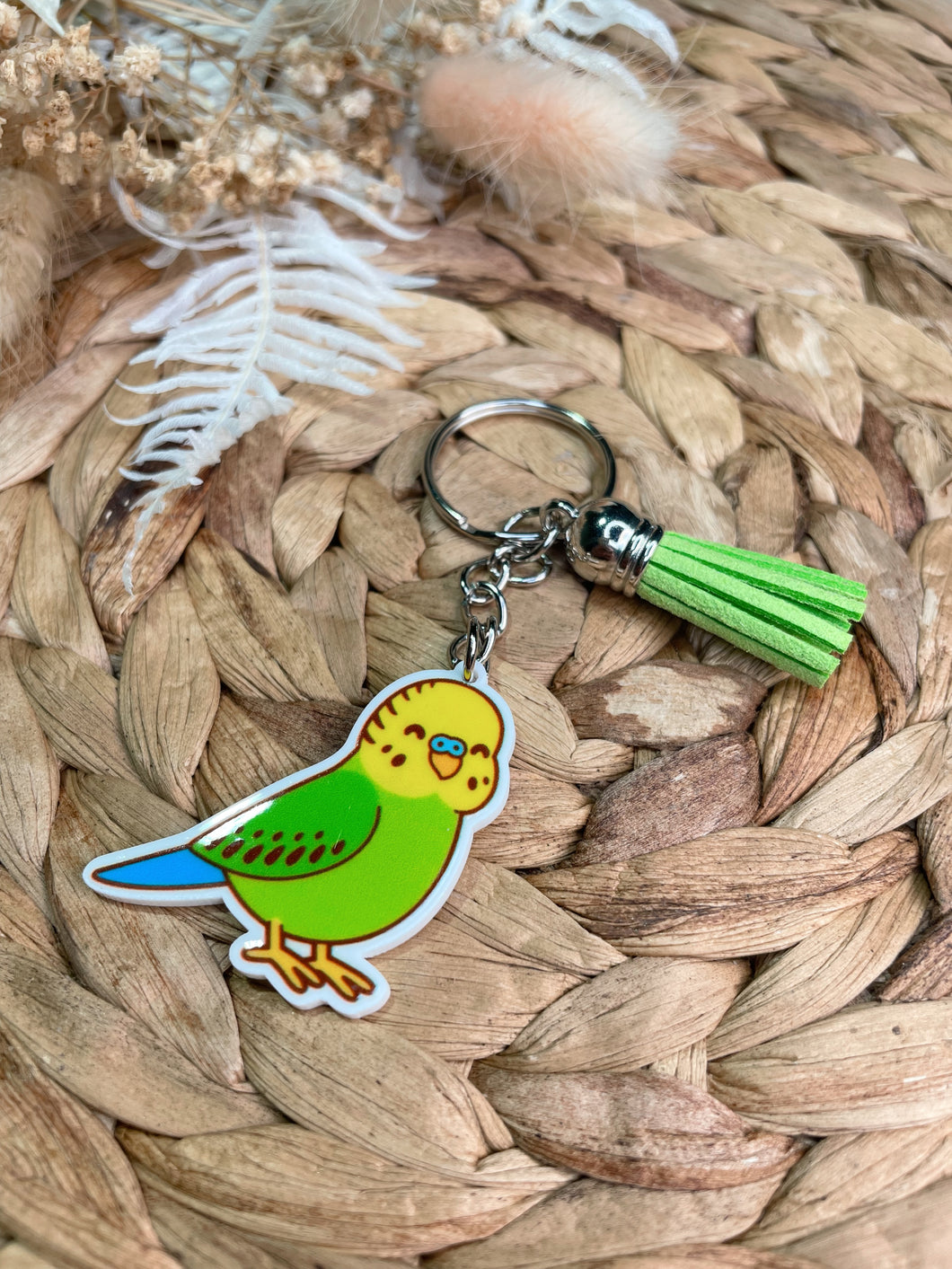 Budgie Tassel Charm