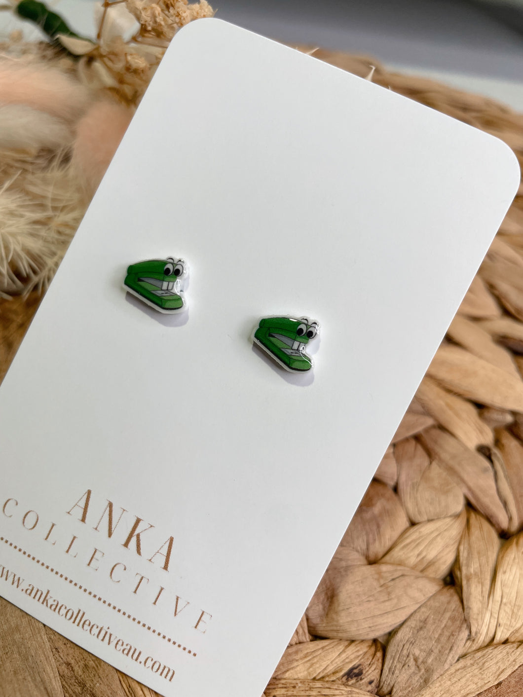 Stapler Stud Earrings