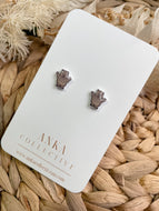 Wombat Stud Earrings