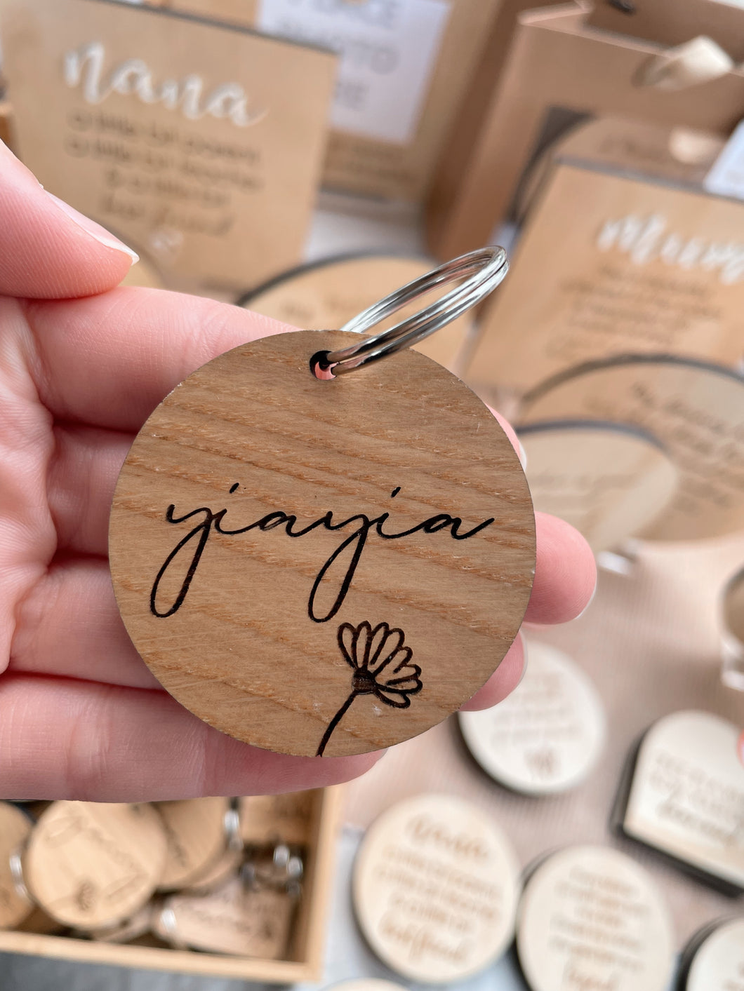 “Yiayia” Keychain