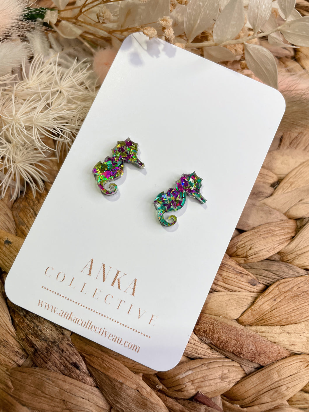 Seahorse Stud Earrings