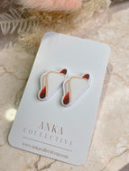 Vegan Sausage in Bread Stud Earrings
