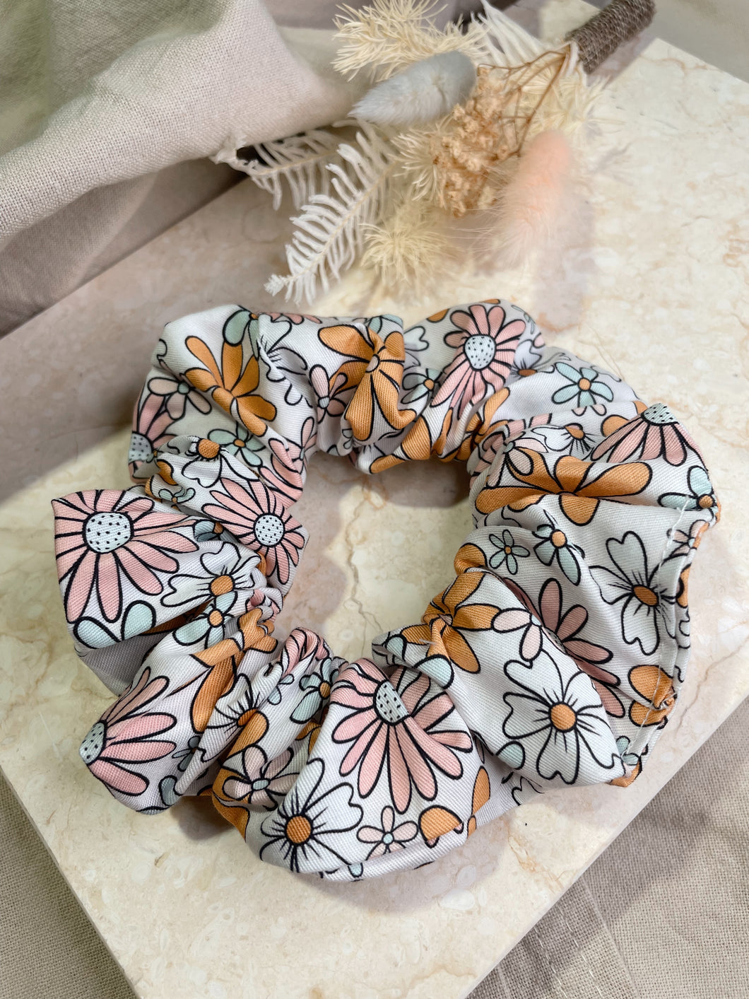 Summer Florals Scrunchie