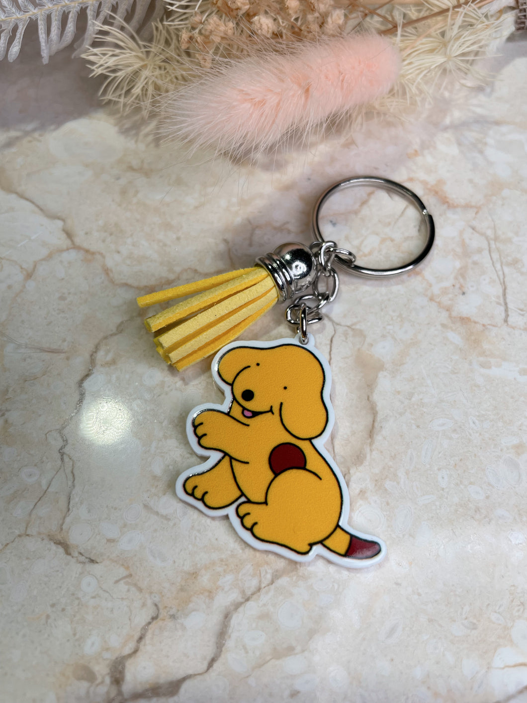 Spot Doggo Tassel Charm