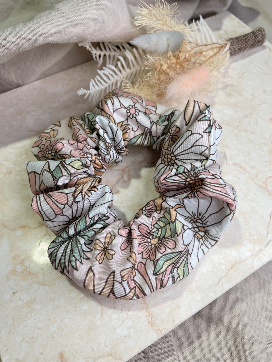 Garden Florals Scrunchie