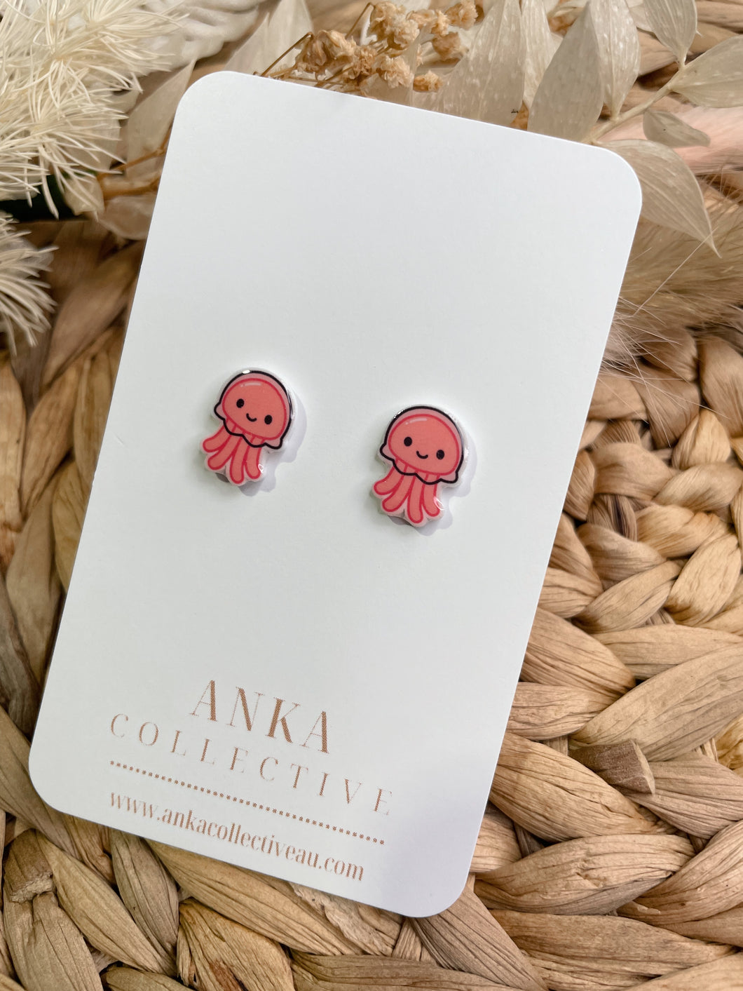 Jellyfish Stud Earrings