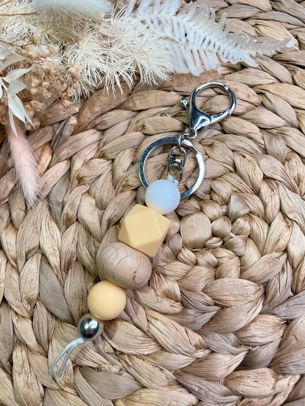 Sunshine Wooden Keychain