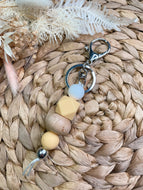 Sunshine Wooden Keychain