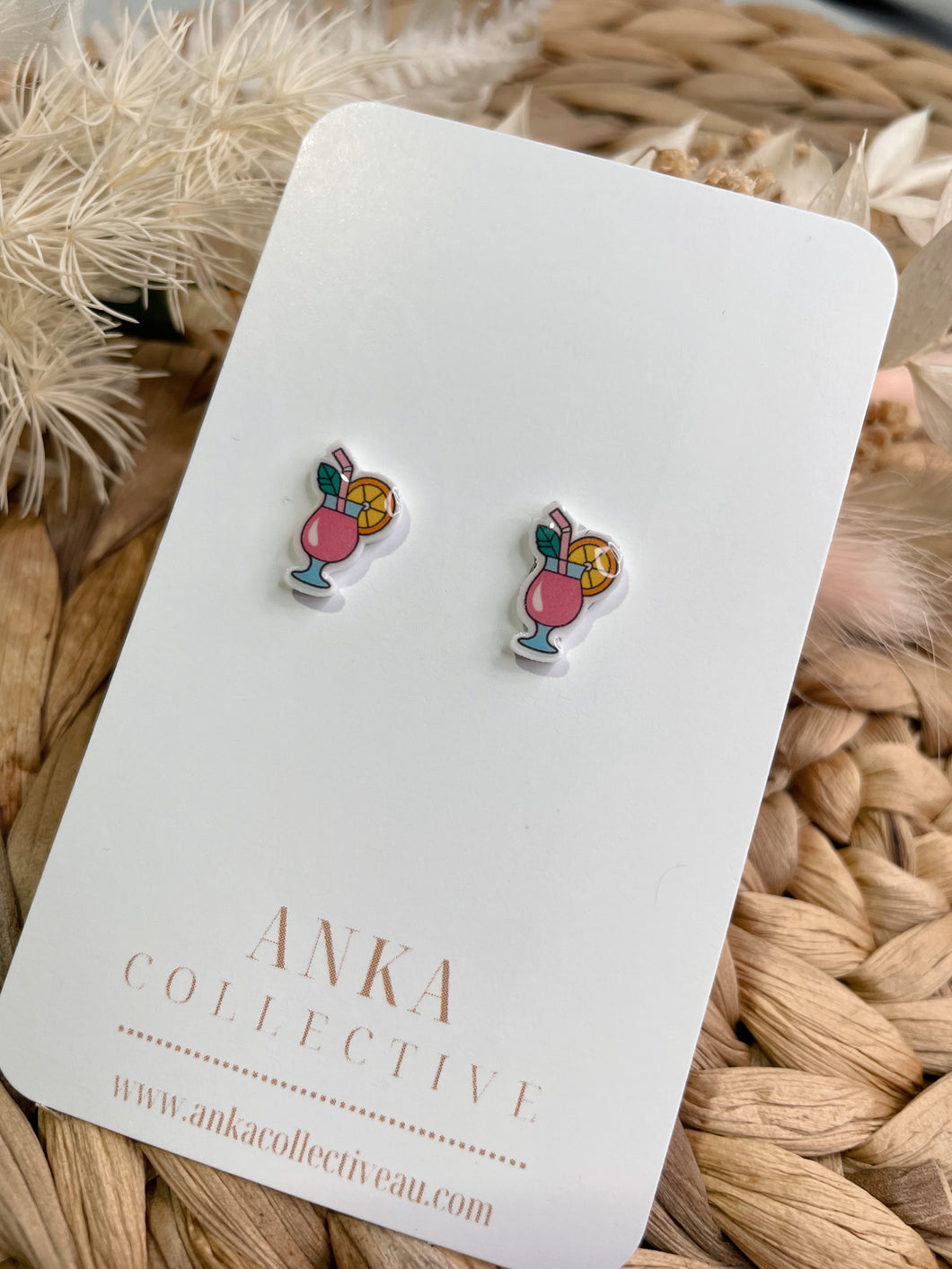 Cocktail Stud Earrings