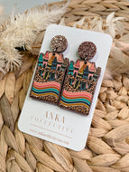 Crayon Dangle Earrings