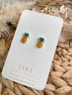 Pineapple Stud Earrings